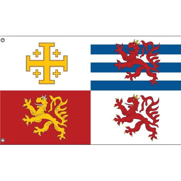 Royal Banner of Kingdom of Cyprus - Flag Republic