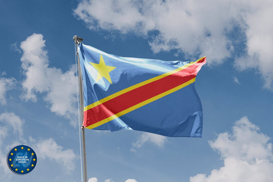 Democratic Republic of The Congo Flag