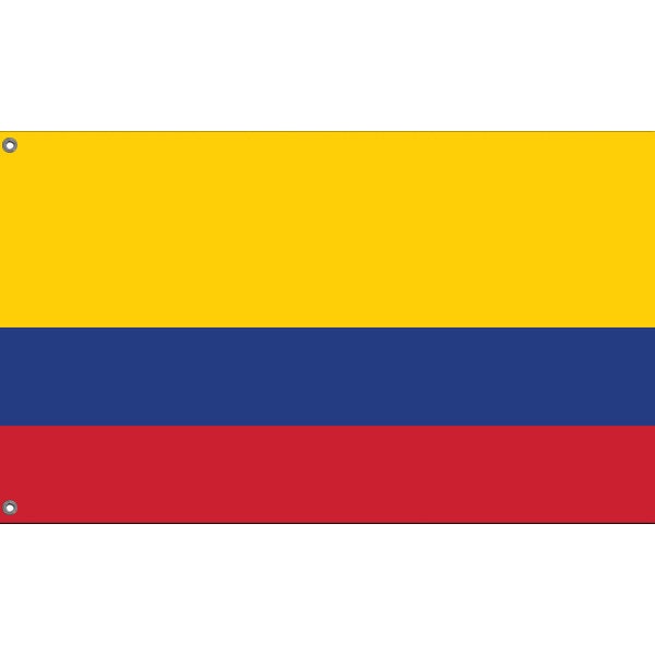 Republic Of Colombia Flag