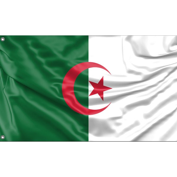 Peoples Democratic Republic of Algeria Flag