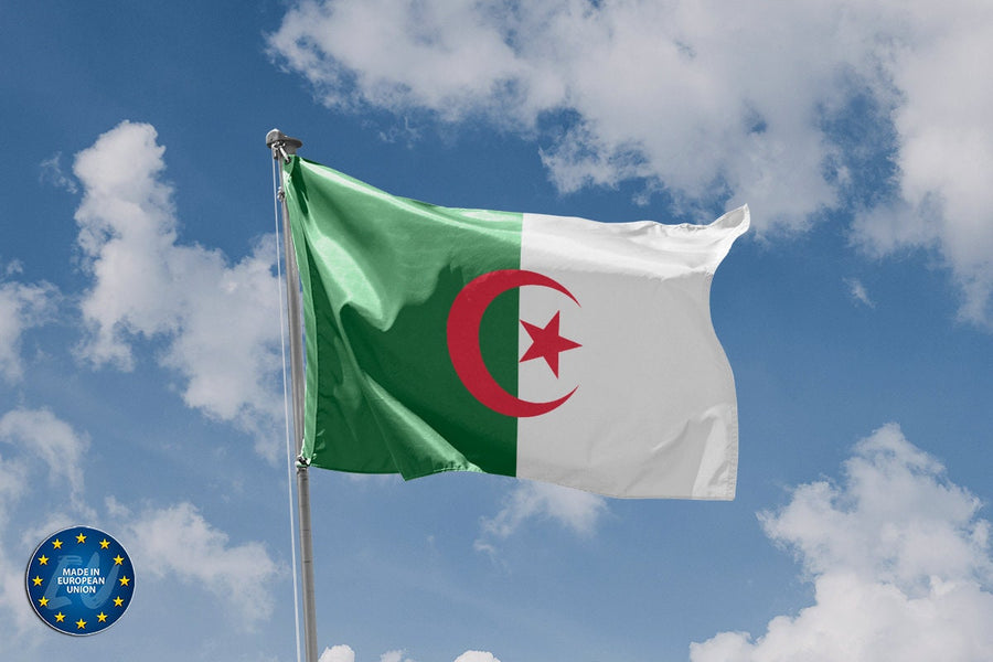 Peoples Democratic Republic of Algeria Flag