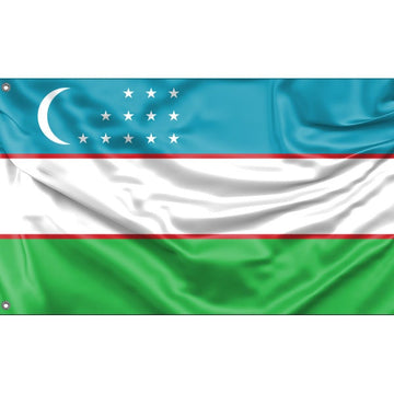 Republic of Uzbekistan Flag - Flag Republic