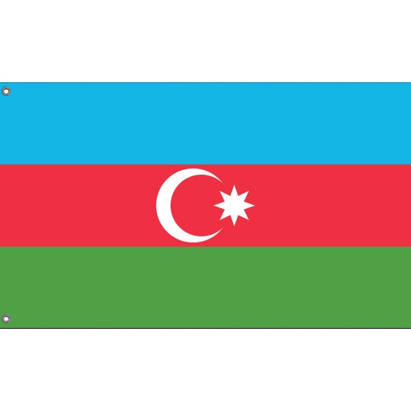 Flag of Azerbaijan - Flag Republic