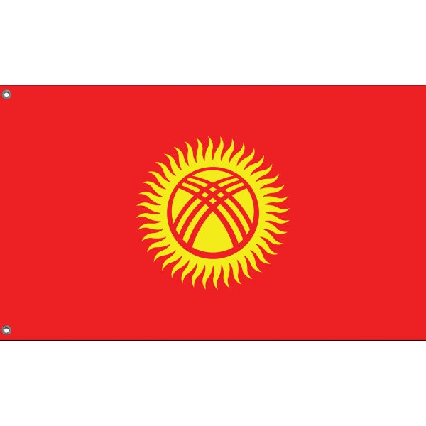 Flag of Kyrgyzstan