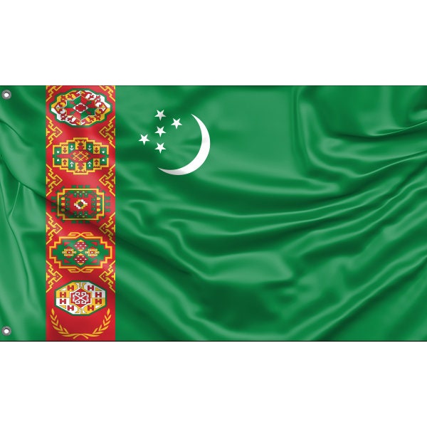 Flag of Turkmenistan