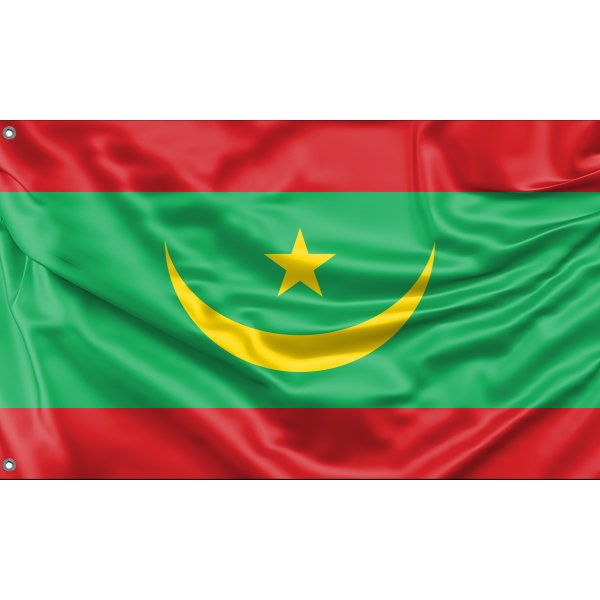 Flag of Mauritania - Flag Republic