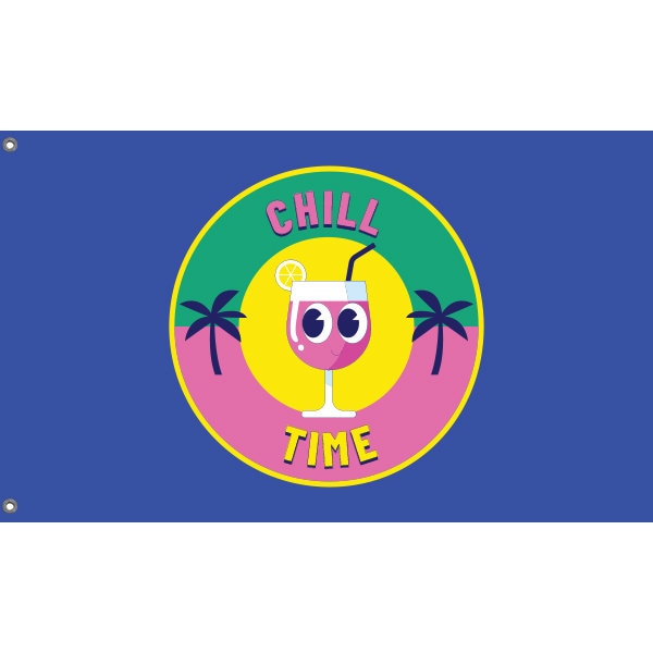 Chill Time Flag | - Flag Republic