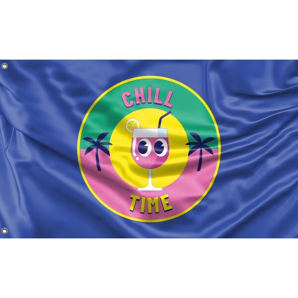 Chill Time Flag | - Flag Republic