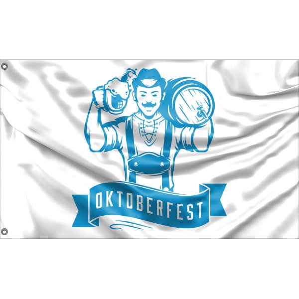 Oktoberfest Kegman Flag