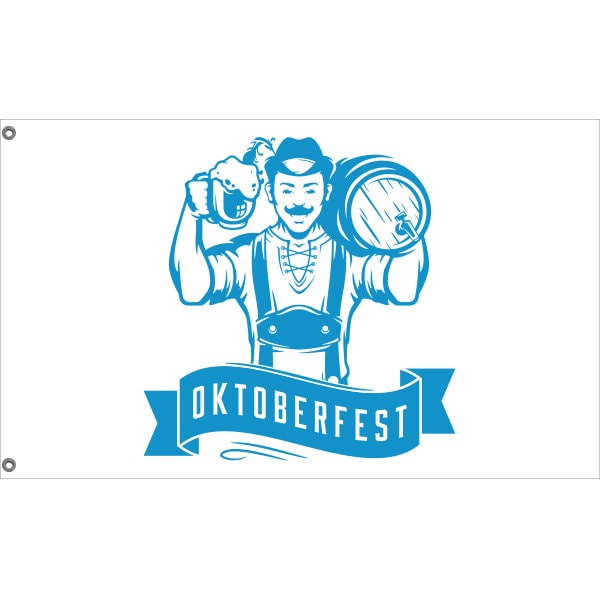 Oktoberfest Kegman Flag