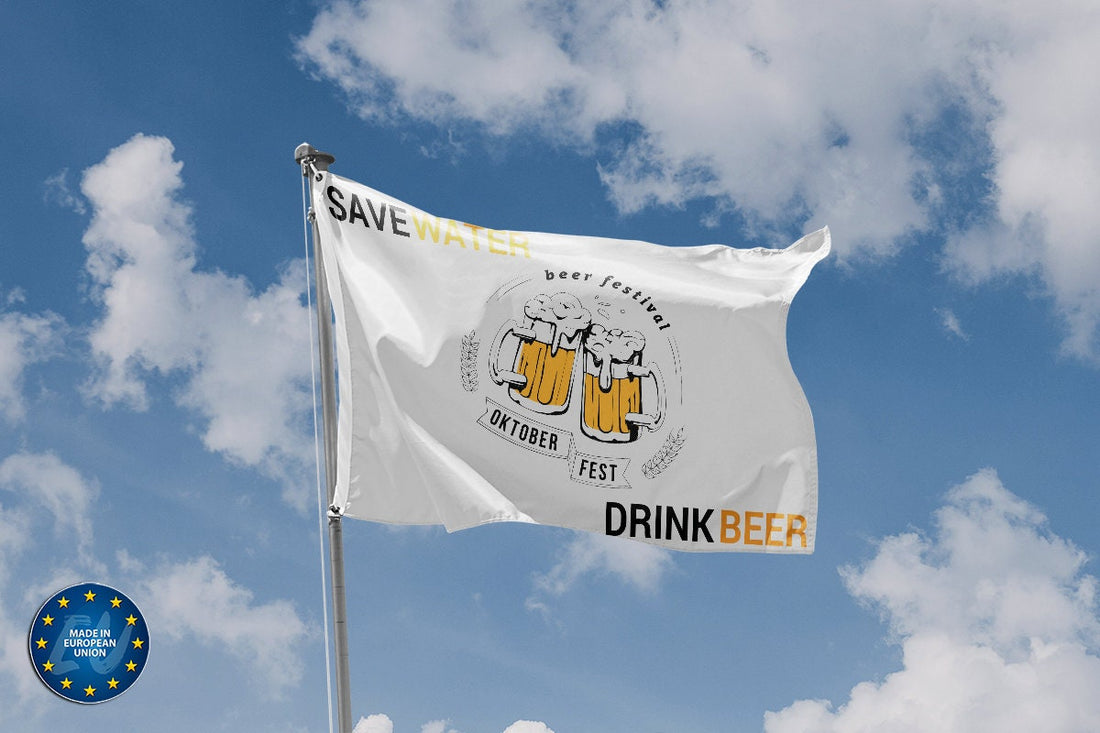 Oktoberfest Motivational Flag - Flag Republic