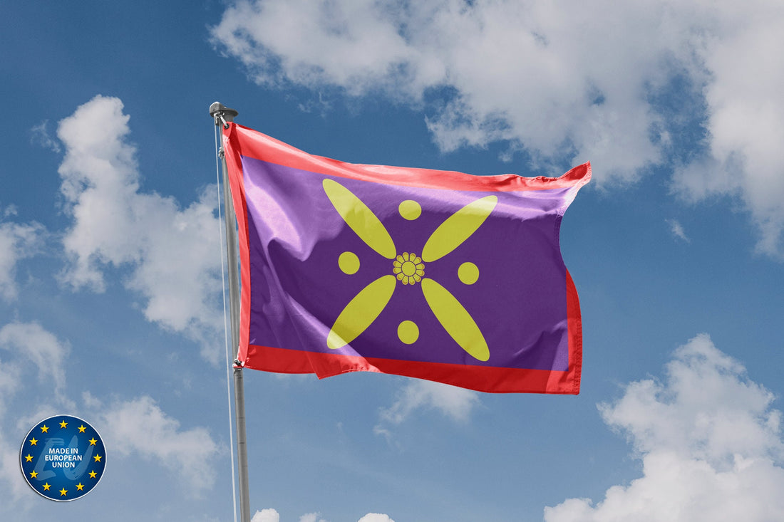 Flag of Sassanid Empire - Flag Republic