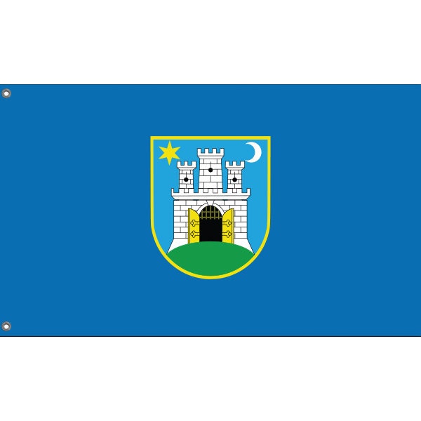 Flag of Zagreb