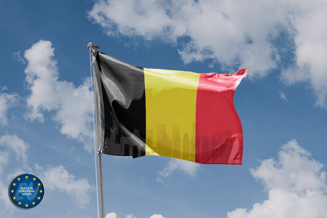 Brussels Skyline Flag