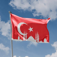 Istanbul Skyline Flag
