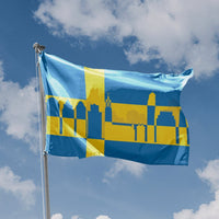 Stockholm Skyline Flag - Flag Republic