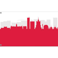 Warsaw Skyline Flag
