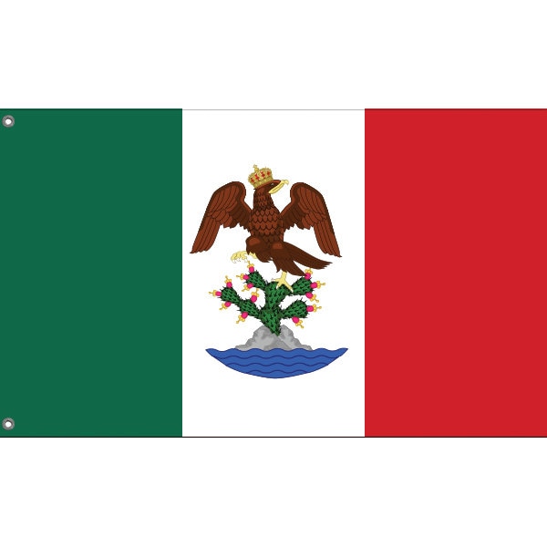 Flag of First Mexican Empire II - Flag Republic