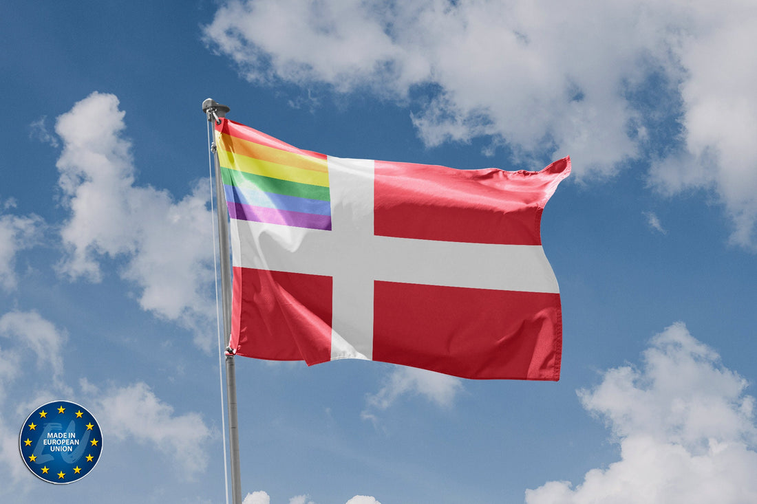 Denmark LGBTQ+ Flag