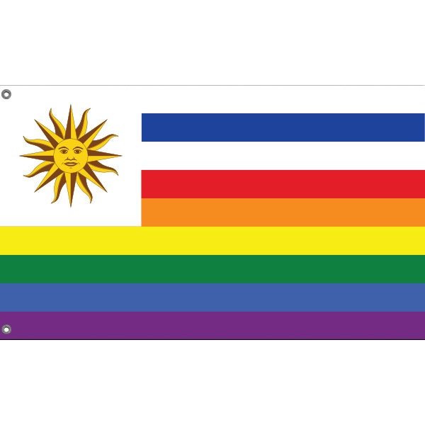 Uruguay LGBTQ+ Flag - Flag Republic