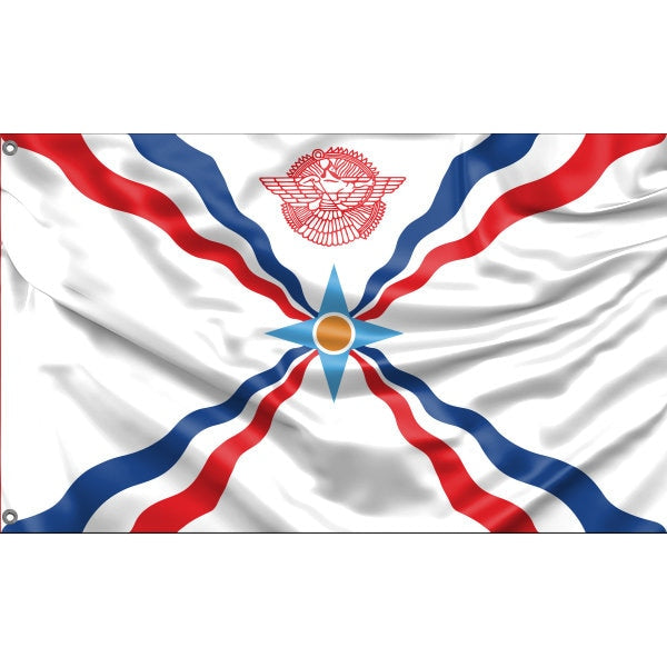 Flag of The Assyrian People - Flag Republic