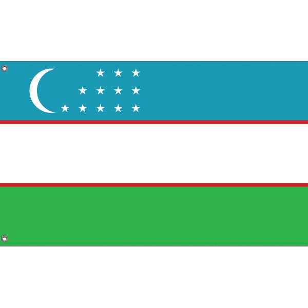 Republic of Uzbekistan Flag - Flag Republic