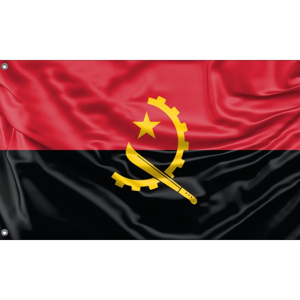 Republic of Angola Flag - Flag Republic