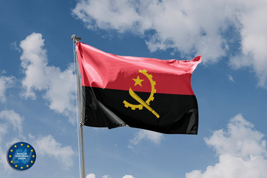 Republic of Angola Flag - Flag Republic