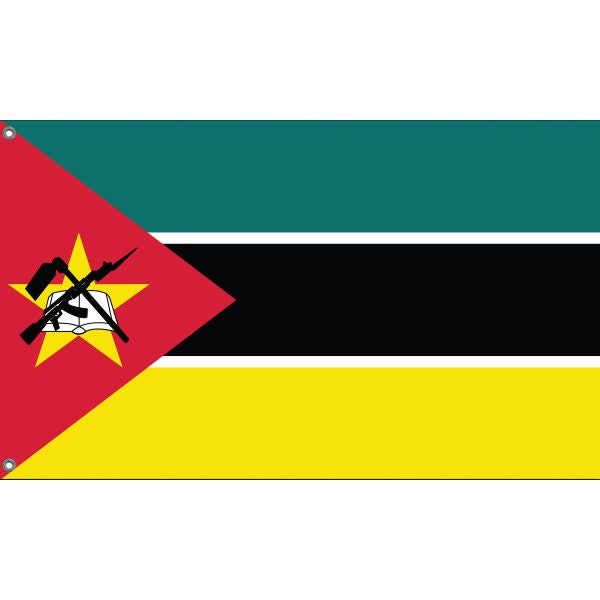 Republic of Mozambique Flag