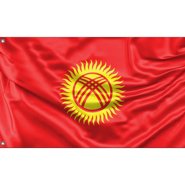 Flag of Kyrgyzstan