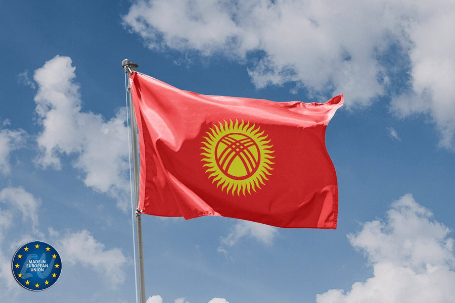 Flag of Kyrgyzstan