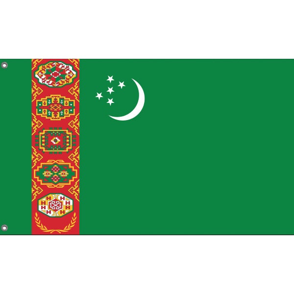 Flag of Turkmenistan