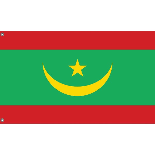 Flag of Mauritania - Flag Republic