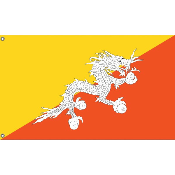 Flag of Bhutan - Flag Republic