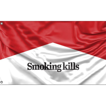 Smoking Kills Flag