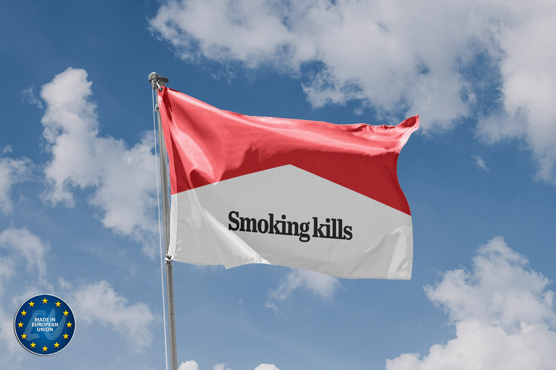 Smoking Kills Flag