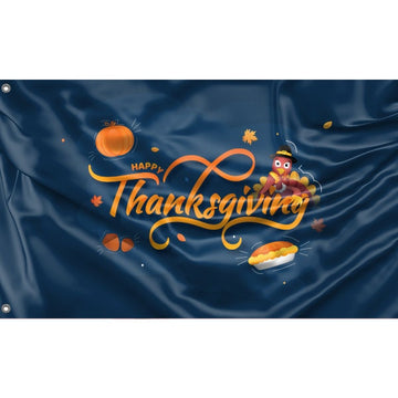 Thanksgiving Day With Turkey - Flag Republic