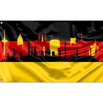 Berlin Skyline Flag