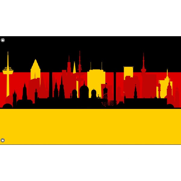 Berlin Skyline Flag