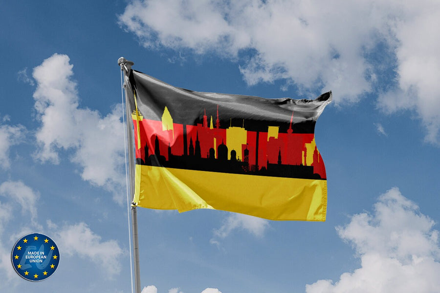 Berlin Skyline Flag