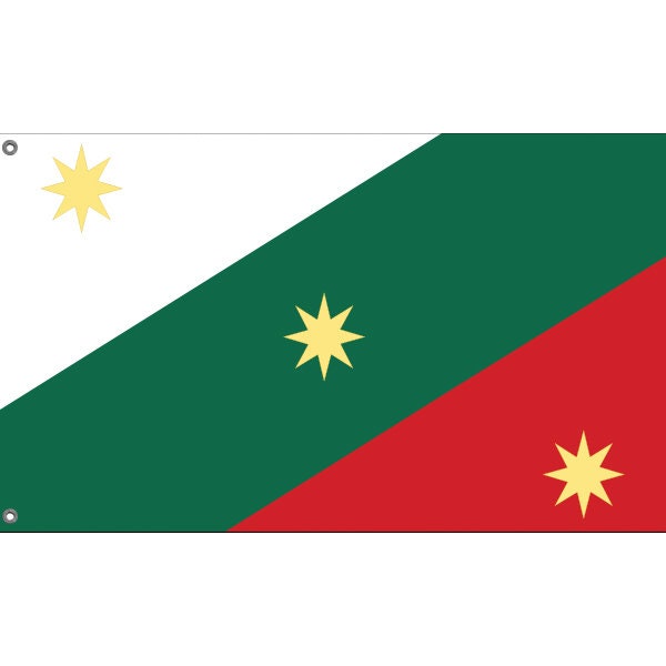 Flag of First Mexican Empire - Flag Republic