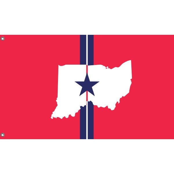 Flag of Union City, Indiana - Flag Republic