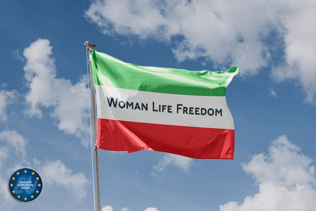 Iran Woman Life Freedom Protest Flag II