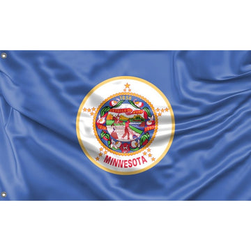 State Flag of Minnesota, USA - Flag Republic