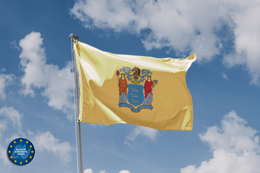 State Flag of New Jersey, USA