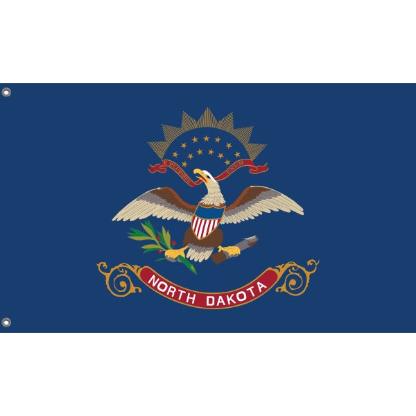 State Flag of North Dakota, USA