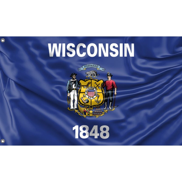 State Flag of Wisconsin, USA