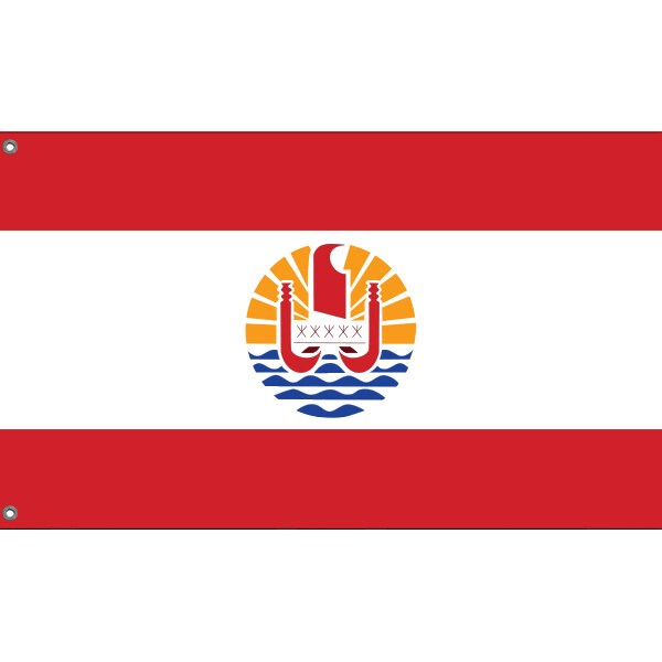 French Polynesia Flag