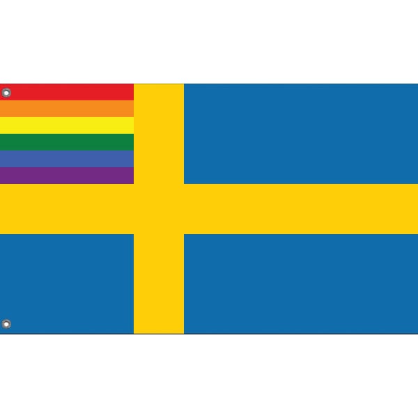 Sweden LGBTQ+ Flag