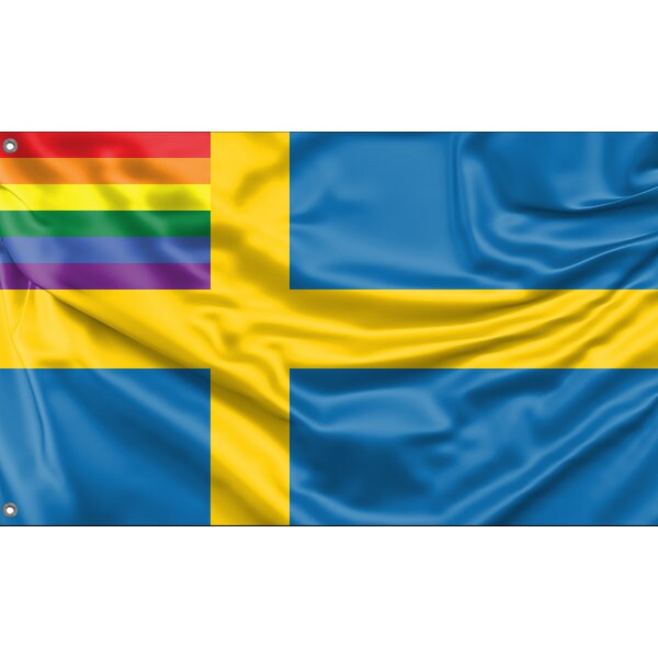 Sweden LGBTQ+ Flag